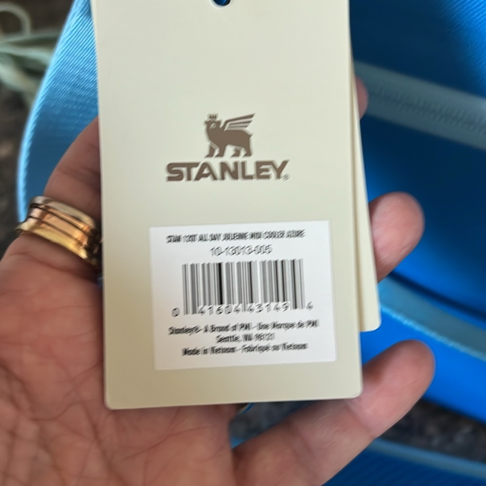 Stanley Vibrant Blue Julienne Midi Soft Cooler Bag - Picture 8 of 8